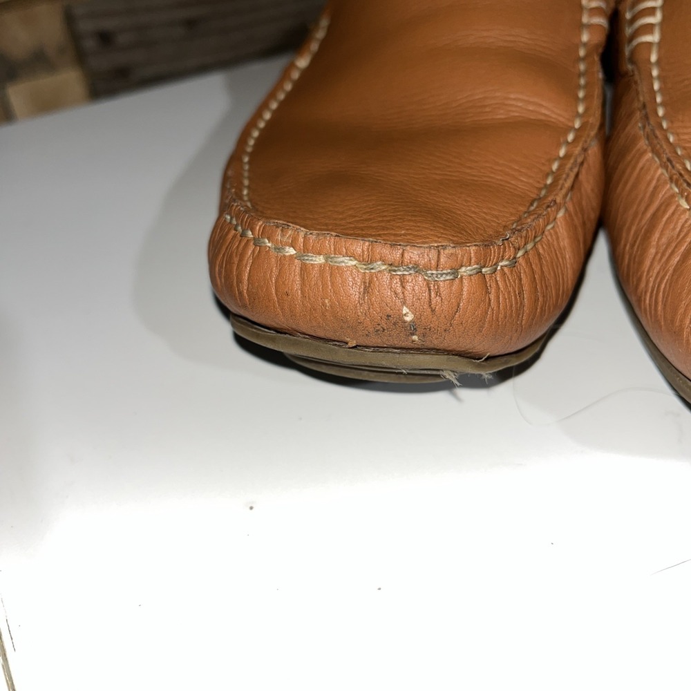 Louis Philippe Loafers Men's Classic Leather Sz 9 US 42 EU Driver Slip On Shoes - Picture 3 of 16